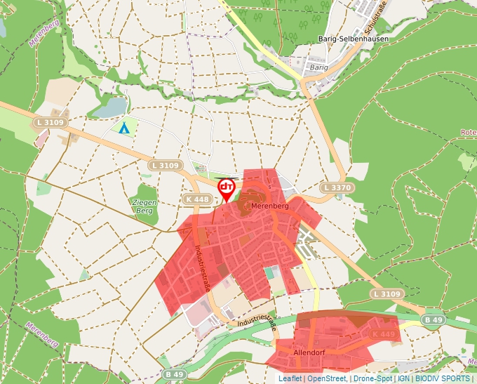 Carte Géoportail pour les drones de loisir