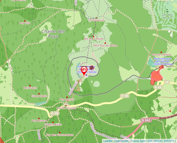 Carte Géoportail pour les drones de loisir