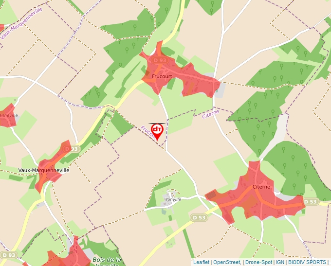 Carte Géoportail pour les drones de loisir