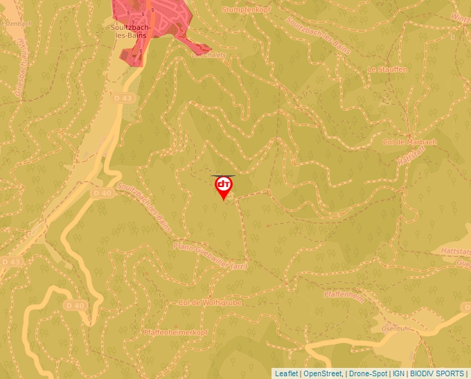 Carte Géoportail pour les drones de loisir