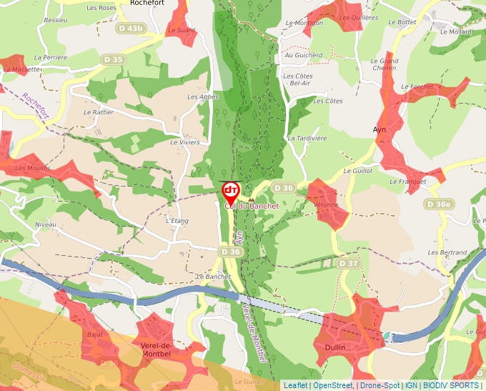 Carte Géoportail pour les drones de loisir