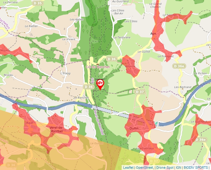 Carte Géoportail pour les drones de loisir