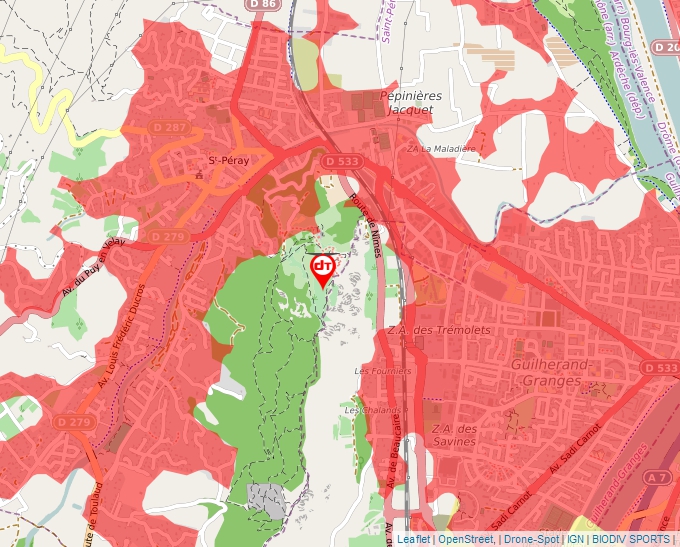 Carte Géoportail pour les drones de loisir