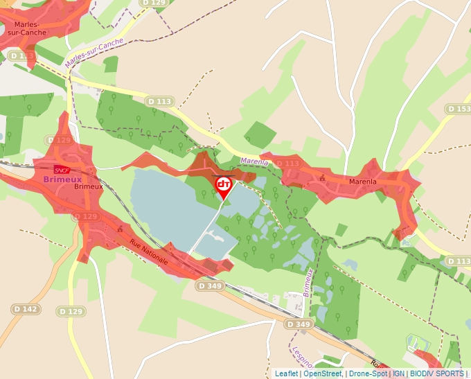 Carte Géoportail pour les drones de loisir