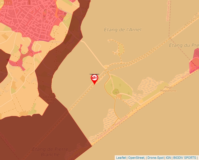 Carte Géoportail pour les drones de loisir