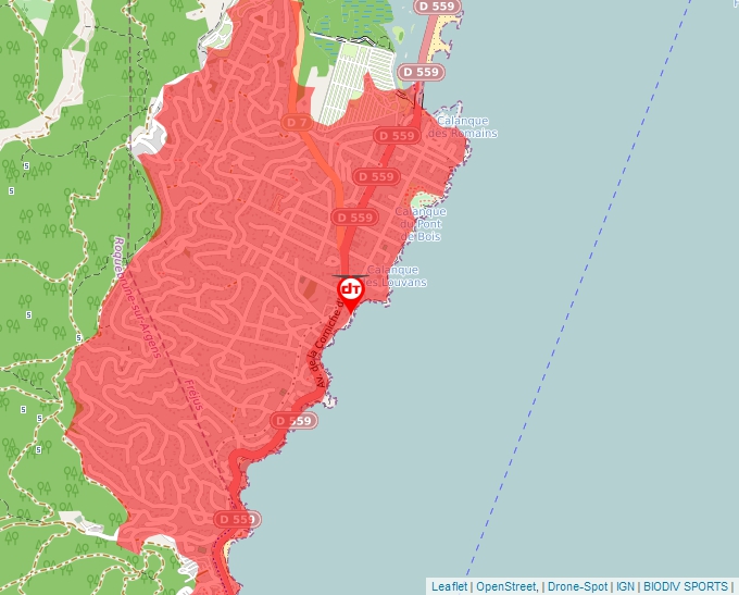 Carte Géoportail pour les drones de loisir