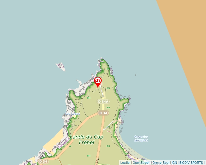 Carte Géoportail pour les drones de loisir