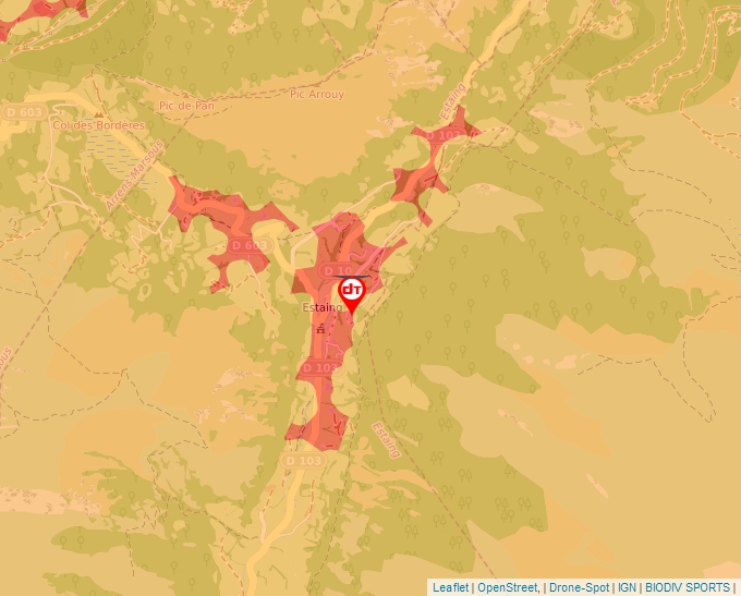 Carte Géoportail pour les drones de loisir