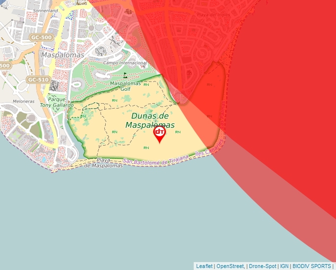 Carte Géoportail pour les drones de loisir
