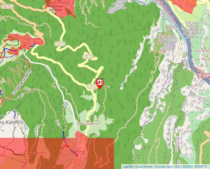 Carte Géoportail pour les drones de loisir