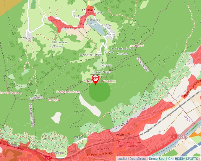 Carte Géoportail pour les drones de loisir