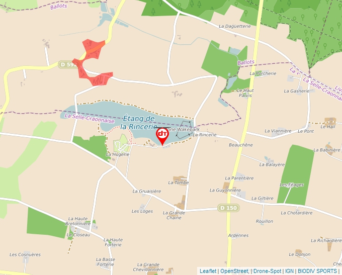 Carte Géoportail pour les drones de loisir