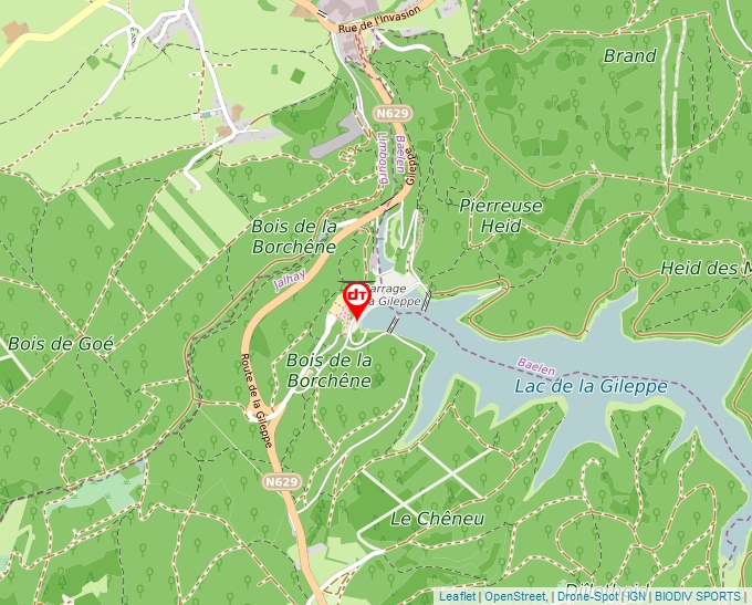 Carte Géoportail pour les drones de loisir