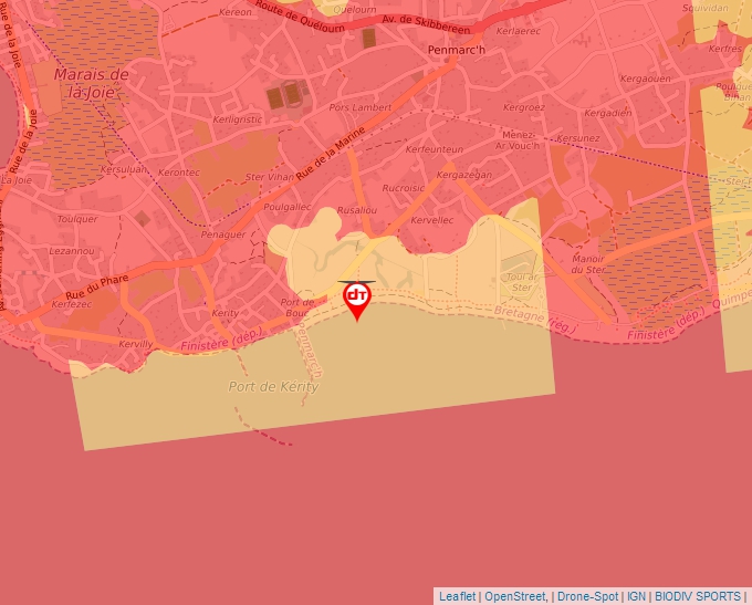 Carte Géoportail pour les drones de loisir