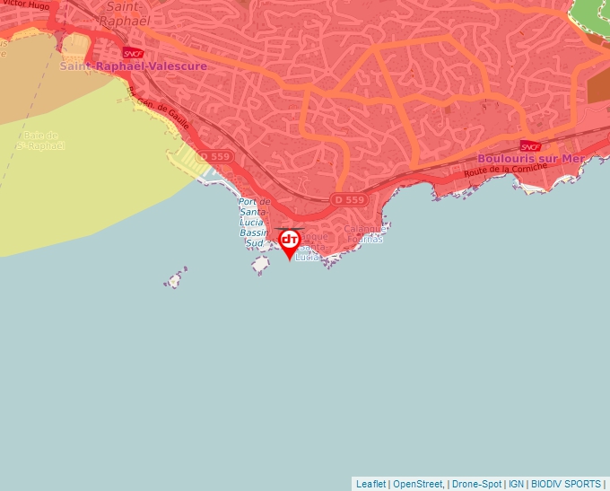 Carte Géoportail pour les drones de loisir