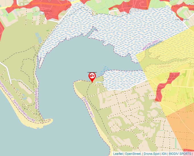 Carte Géoportail pour les drones de loisir