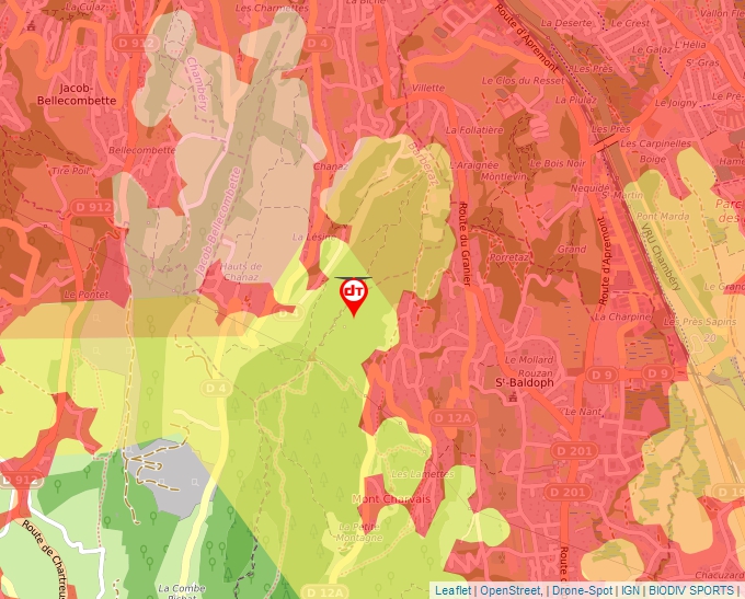 Carte Géoportail pour les drones de loisir