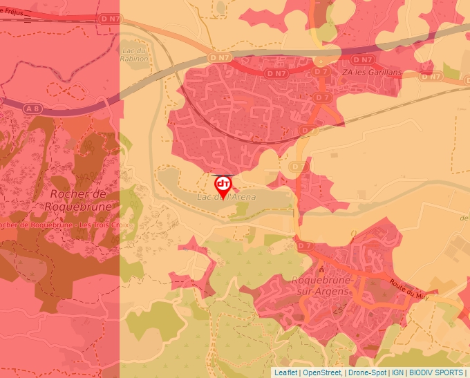 Carte Géoportail pour les drones de loisir