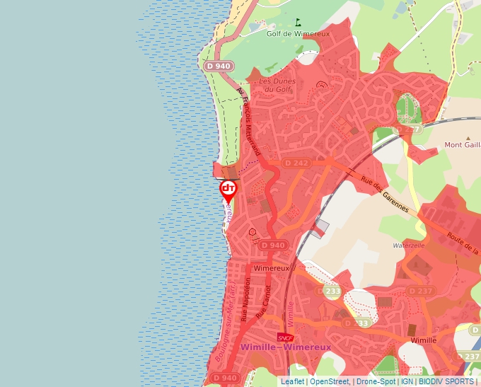 Carte Géoportail pour les drones de loisir