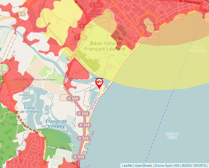 Carte Géoportail pour les drones de loisir