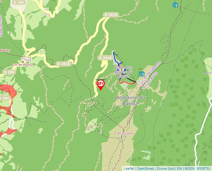 Carte Géoportail pour les drones de loisir