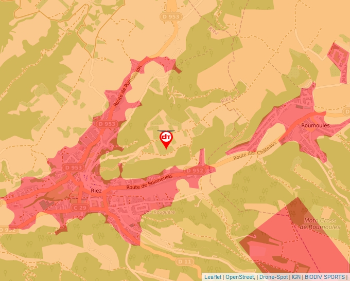 Carte Géoportail pour les drones de loisir