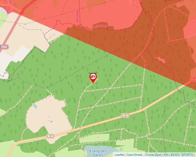 Carte Géoportail pour les drones de loisir