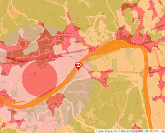 Carte Géoportail pour les drones de loisir