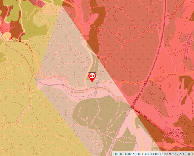 Carte Géoportail pour les drones de loisir