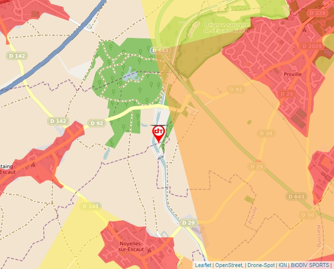 Carte Géoportail pour les drones de loisir