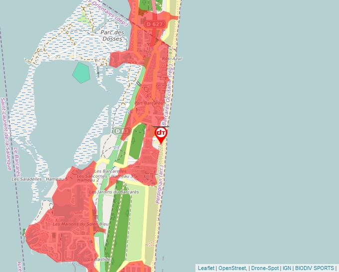 Carte Géoportail pour les drones de loisir