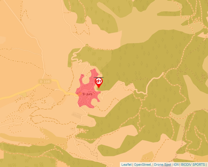 Carte Géoportail pour les drones de loisir