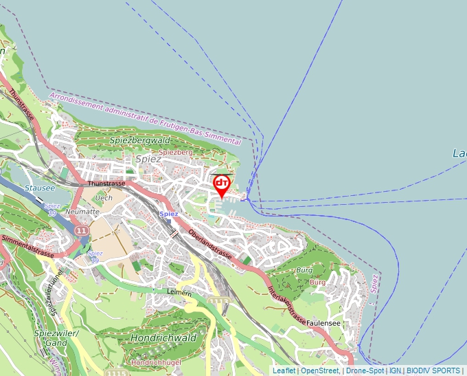 Carte Géoportail pour les drones de loisir