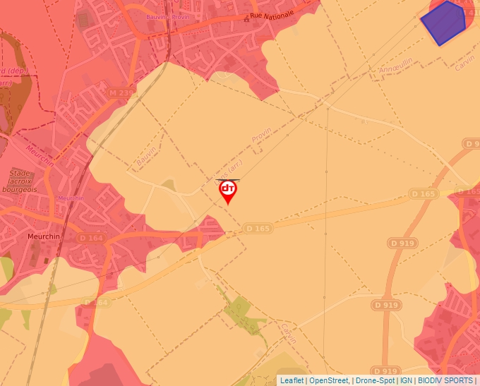 Carte Géoportail pour les drones de loisir