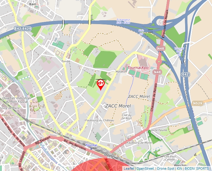 Carte Géoportail pour les drones de loisir