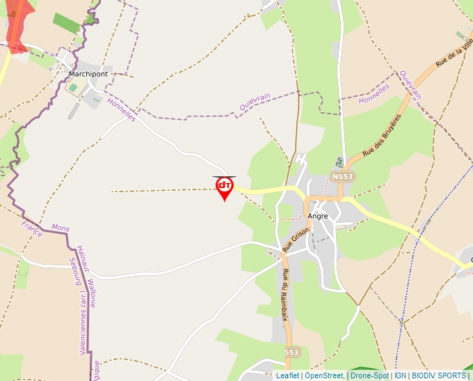 Carte Géoportail pour les drones de loisir