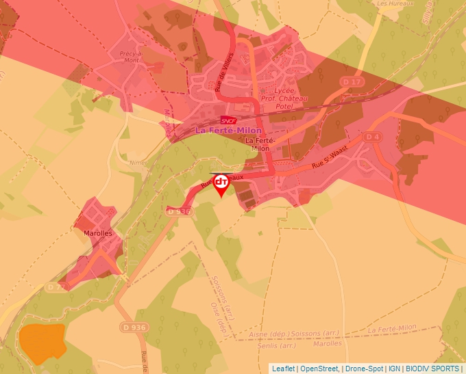 Carte Géoportail pour les drones de loisir