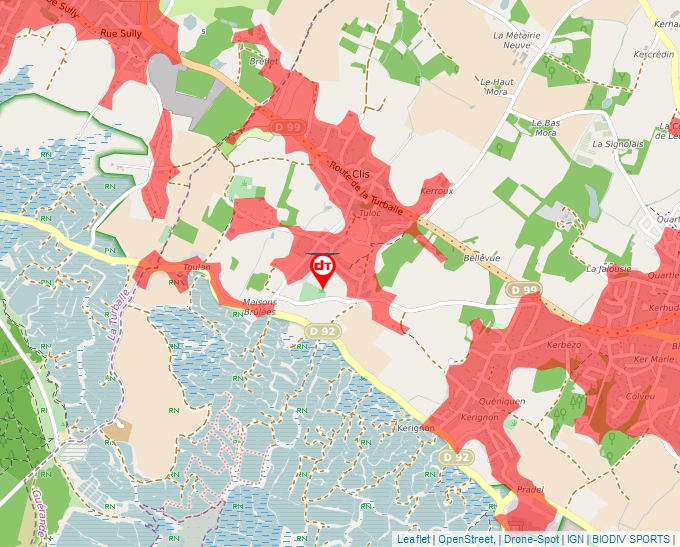Carte Géoportail pour les drones de loisir