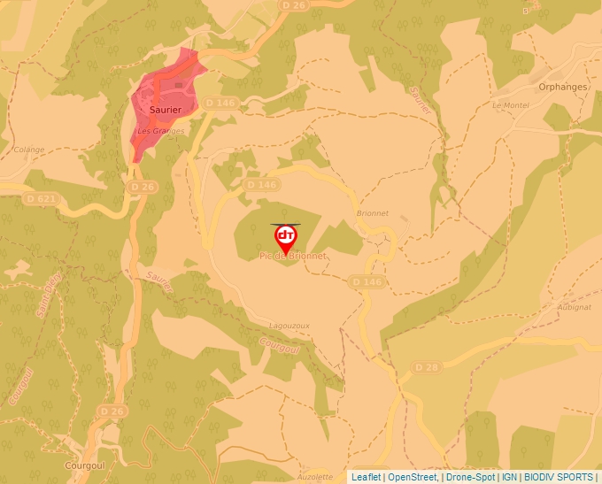 Carte Géoportail pour les drones de loisir