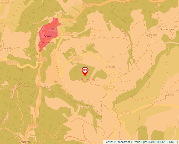 Carte Géoportail pour les drones de loisir