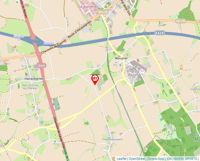 Carte Géoportail pour les drones de loisir