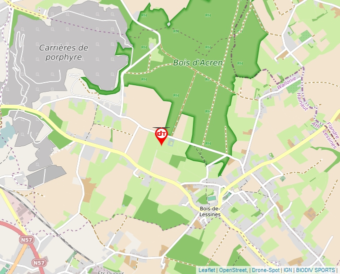 Carte Géoportail pour les drones de loisir