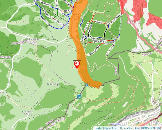 Carte Géoportail pour les drones de loisir
