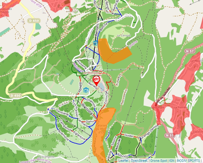 Carte Géoportail pour les drones de loisir