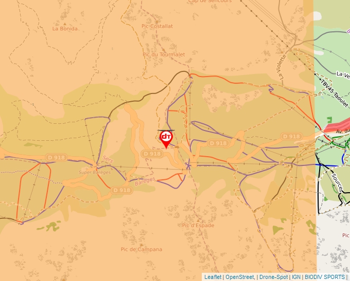 Carte Géoportail pour les drones de loisir