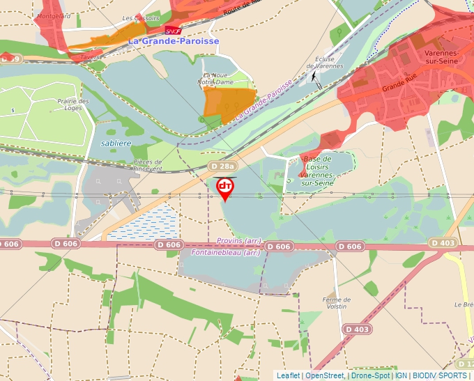 Carte Géoportail pour les drones de loisir