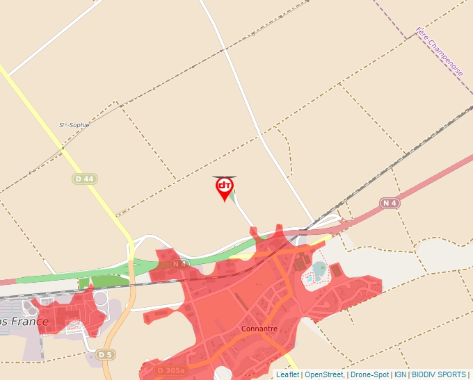 Carte Géoportail pour les drones de loisir