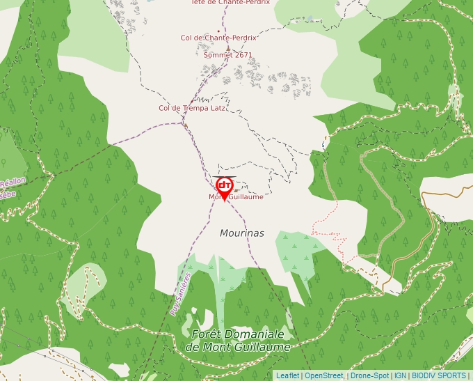 Carte Géoportail pour les drones de loisir