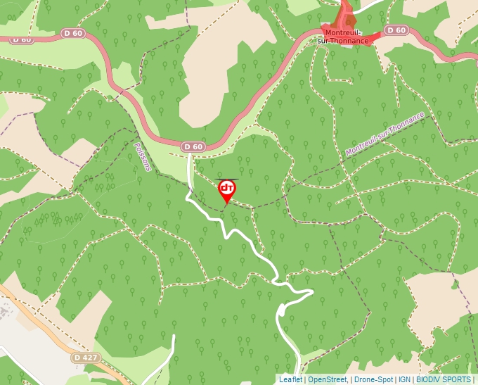 Carte Géoportail pour les drones de loisir