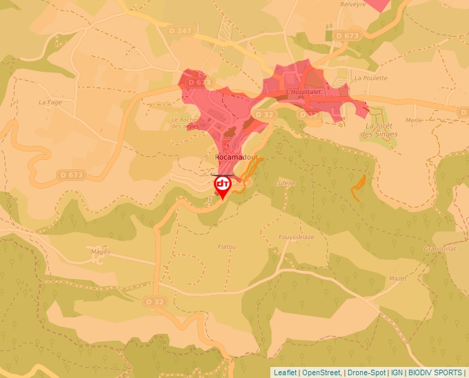 Carte Géoportail pour les drones de loisir